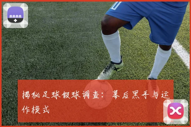 揭秘足球假球调查:幕后黑手与运作模式