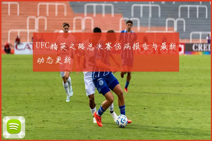 UFC精英之路总决赛伤病报告与最新动态更新