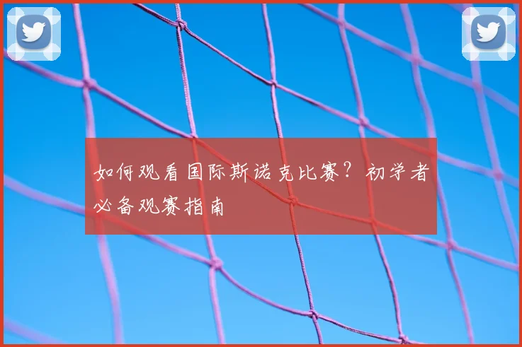 如何观看国际斯诺克比赛？初学者必备观赛指南