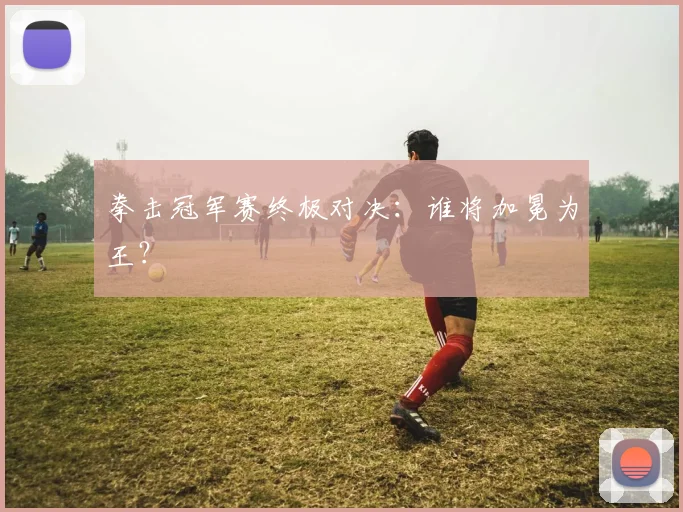 拳击冠军赛终极对决:谁将加冕为王?